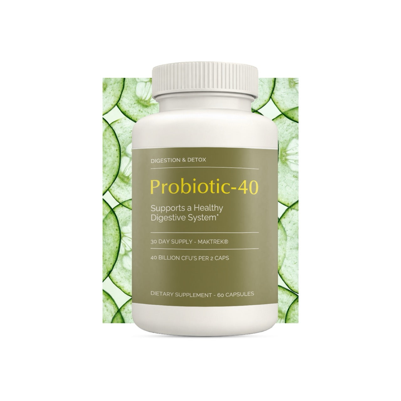 Probiotic 40 Billion CFU